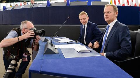 Donald Tusk miał wg "Spiegla" prosić europarlamentarzystów, by ważyli słowa w sprawie wydarzeń w Polsce 