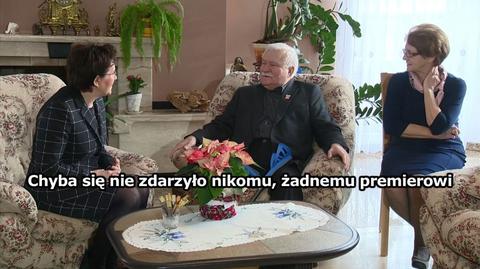 Ewa Kopacz u Lecha Wałęsy