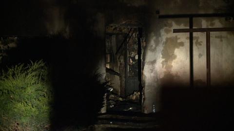 Spłonął parterowy dom w Zabrzu