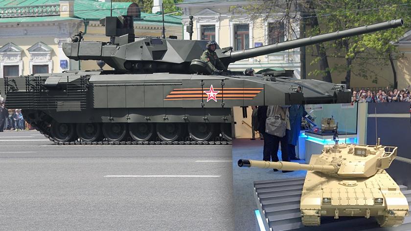 Awaria dumy rosyjskiej zbrojeniówki. Czołg T-14 Armata utknął na placu Czerwonym