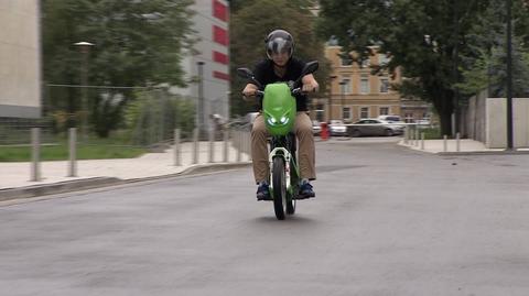 Superlekki motocykl elektryczny wrocławskich studentów
