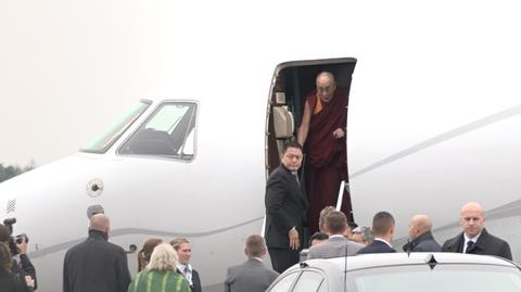 Dalajlama przyleciał do Wrocławia