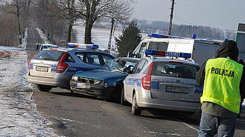 Rzecznik śląskiej policji relacjonuje wydarzenia w Mikołowie