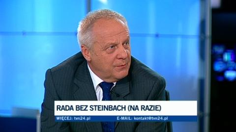 Stefan Niesiołowski w "Magazynie 24 godziny"