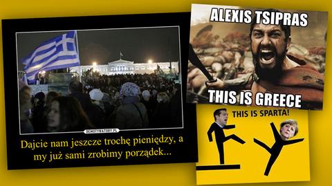 Internauci memami komentują kryzys w Grecji
