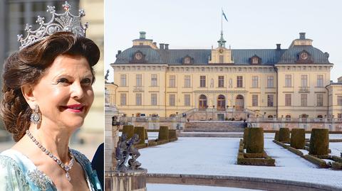 Królowa Szwecji na chrzcinach księcia Oskara