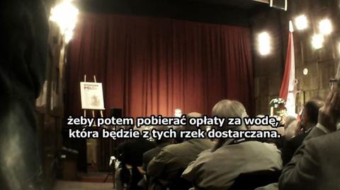 Poseł Szczerski o planach sprzedaży polskich rzek