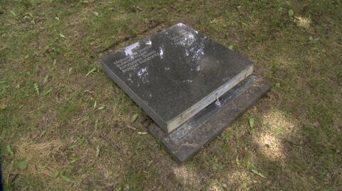 Po raz kolejny zdewastowano cmentarz radziecki w Zgierzu 