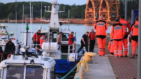 Na Bałtyku zatonął kuter rybacki. Ratownicy wstrzymali poszukiwania trzeciego rybaka