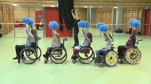 Pierwsze w Polsce cheerleaderki na wózkach
