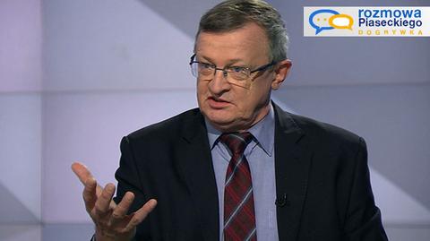 Tadeusz Cymański był gościem dogrywki "Rozmowy Piaseckiego" w TVN24 