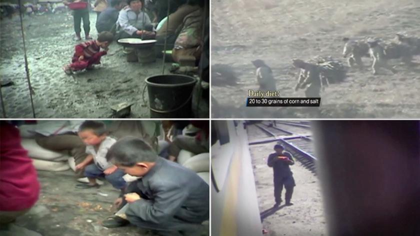 Fragment dokumentu NKHR "North Korea Through the Eyes of Witnesses" o życiu w Korei Północnej