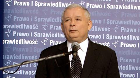 Jarosław Kaczyński po kongresie