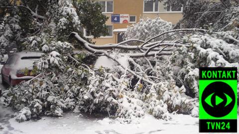 Bardzo trudne warunki na drogach