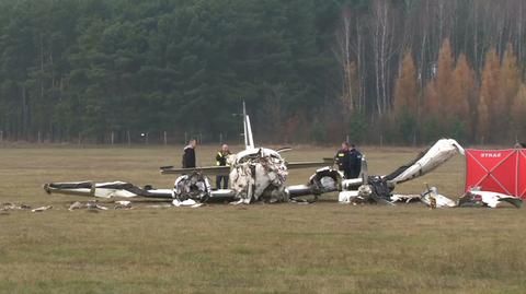 Samolot rozbił się podczas startu