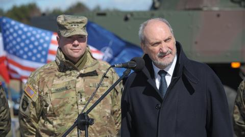 Antoni Macierewicz w Drawsku Pomorskim mówił o wzmocnieniu wschodniej flanki