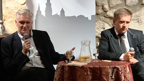 Jarosław Gowin i Bartosz Arłukowicz podczas debaty
