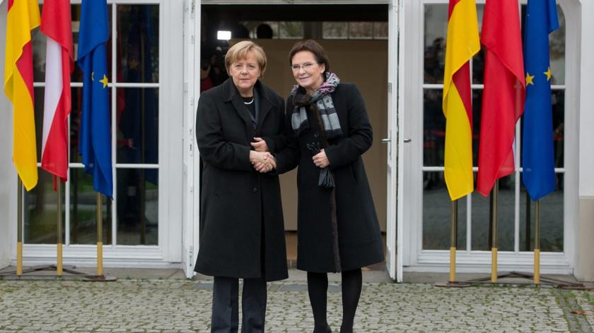 Merkel w Krzyżowej: Polacy doznali niewyobrażalnych cierpień z rąk Niemców