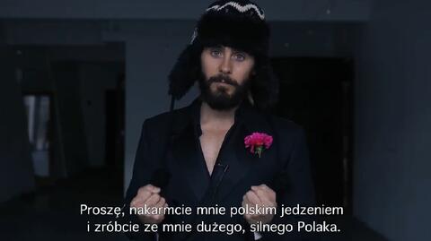 Jared Leto zaprasza na koncert w Sopocie i chce pierogów