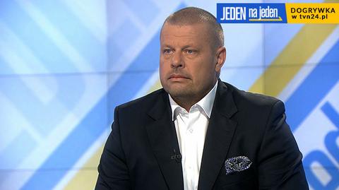 Były szef policji Zbigniew Maj w dogrywce "Jeden na jeden" w tvn24.pl