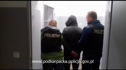 Mężczyzna został zatrzymany przez policję