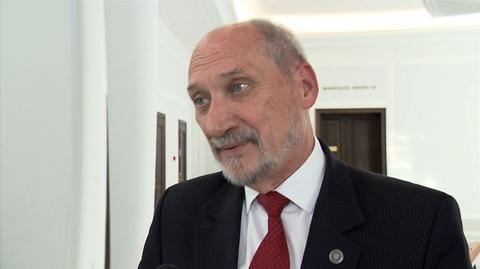 Antoni Macierewicz wygłasza tlyko prywatne opinie