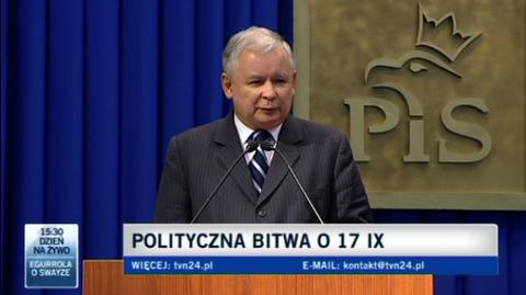 Kaczyński: to jest kompromitacja PO i samego Donalda Tuska