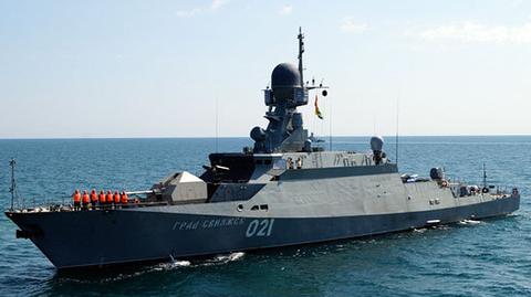 Rosyjskie korwety na Bałtyku. "Zachowanie agresywne i nieodpowiedzialne"