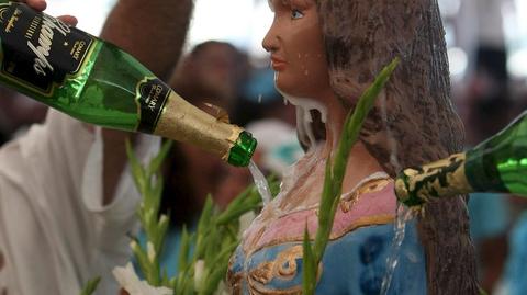 Święto ku czci bogini morza w Brazylii