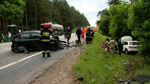 Śmigłowiec zabrał ranną do szpitala