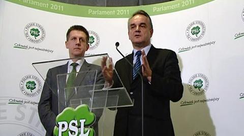 Ścisłe kierownictwo PSL decyduje o emeryturach i koalicji