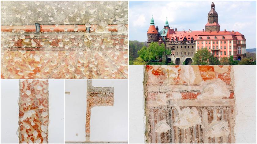Renesansowe malowidła odkryte na Zamku Książ