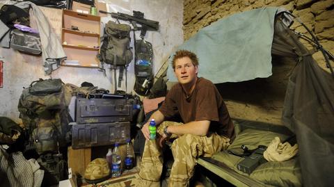 Książę Harry służy w Afganistanie