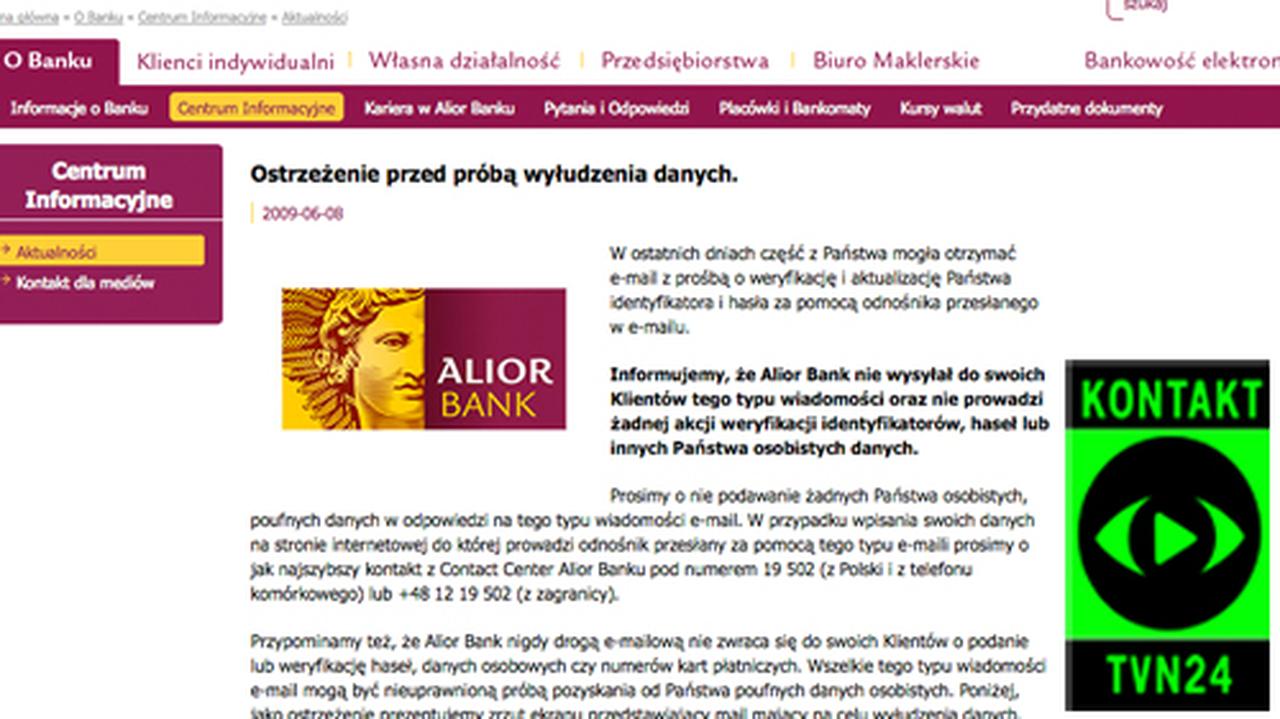 Probowali Wyludzic Poufne Dane Tvn24