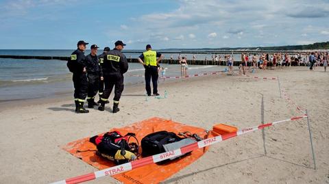 Policjanci patrolują plaże. 48 godzin poszukiwań 7-latki nad morzem