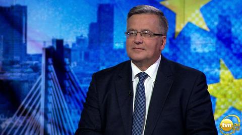 Komorowski: straciliśmy przyjaciół, jeśli chodzi o państwa europejskie