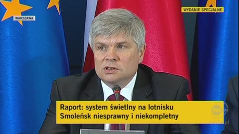Komisja: Gen. Błasik nie wpływał na załogę (TVN24)