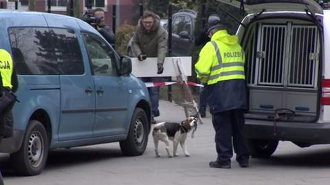 17.02.2016 | Poznań: zamknięte ulice, a na nich psy policyjne z Niemiec. Szukały tropów Ewy Tylman