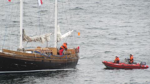Udana akcja ratownicza na Bałtyku. Na pokładzie było 12 Polek, które popłynęły w onkorejs