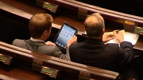 Posłowie dostali iPady