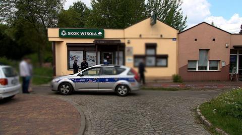 Napad na bank w Będzinie-Grodźcu. Trwa policyjna obława