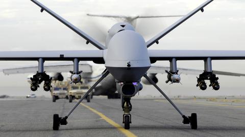 Pierwsze brytyjskie drony bombardują dżihadystów