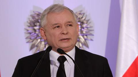 Wystapienie Jarosława Kaczyńskiego
