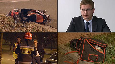 Prezydent Częstochowy sprawcą wypadku