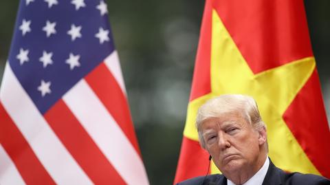 Donald Trump w Wietnamie