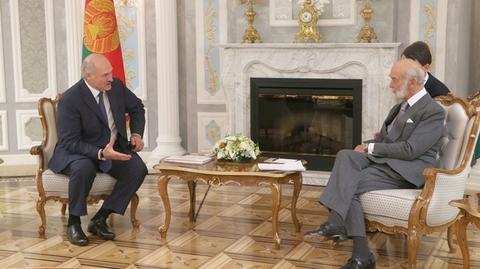 Białoruś: prezydent Łukaszenka spotkał się z księciem z Kentu Michałem 