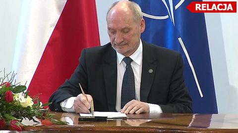 Minister obrony Antoni Macierewicz podpisał rozporządzenie