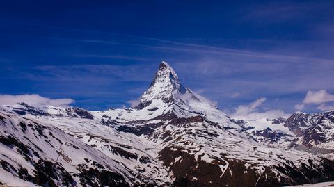 Dwóch alpinistów zginęło w drodzę na szczyt Matterhorn