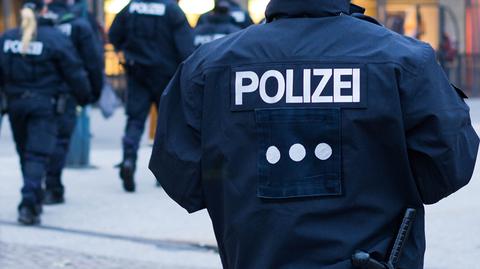 Policja podczas szczytu G20 w Niemczech