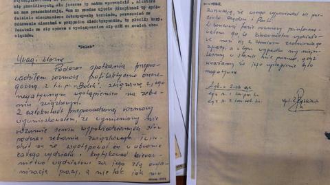 Trzy teczki, w tym oświadczenie Kiszczaka. Te dokumenty ujawnił IPN pod koniec lutego
